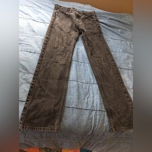 Levi’s 505 black jeans 34x36 100% cotton